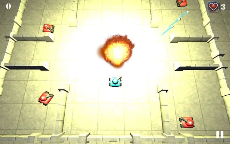 Tank Amazing 3D: Online Battle 2016 screenshot 3