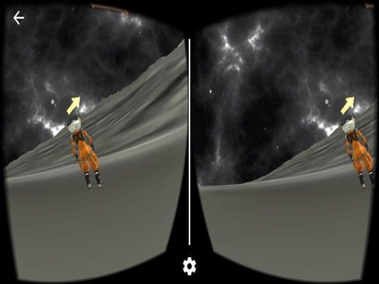 VR Moon Walk: Moon Journey For Google Cardboard screenshot 2