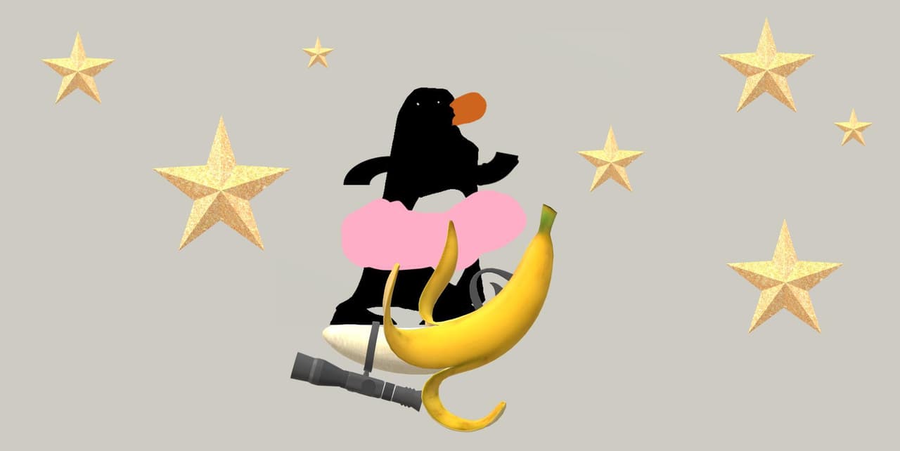 Penguins dont give a shit about gravity