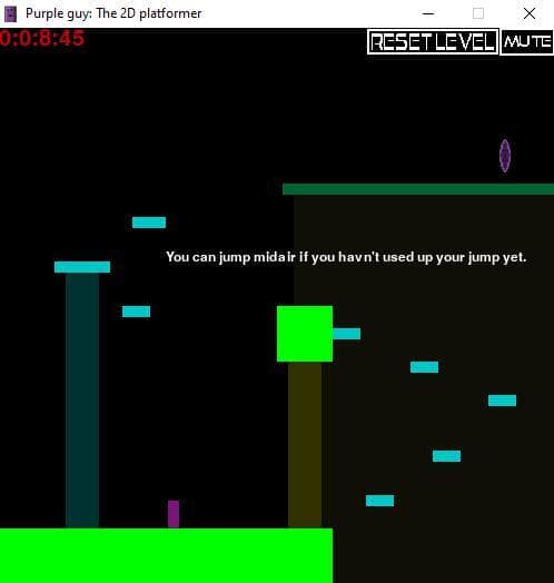 Purple Guy: The 2D Platformer