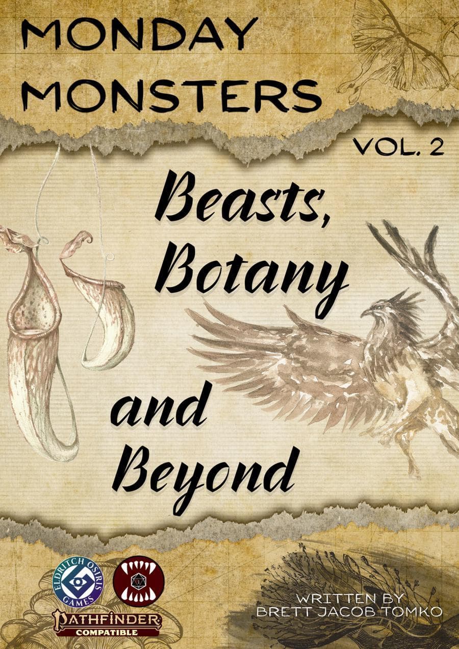 Monday Monsters Vol 2: Beasts, Botany, and Beyond PF2e screenshot 2