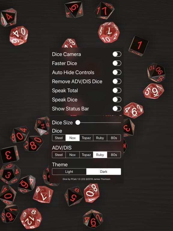 Dice by PCalc screenshot 5