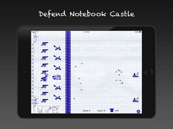 Defend Tower Notebook Castle screenshot 2