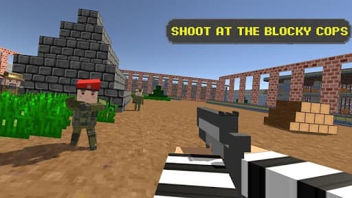 American Jail Break - Block Strike Survival Games screenshot 2