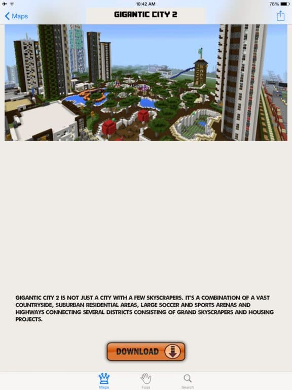 Best Maps for Minecraft - Download Mine Maps for Pocket Edition screenshot 3