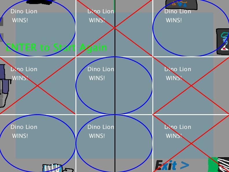 experiment tic-tac-toe screenshot 3