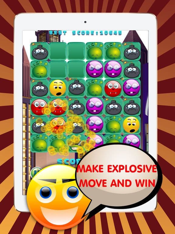 Emoji Blitz Connect Match 3: Emoticon Line Puzzle