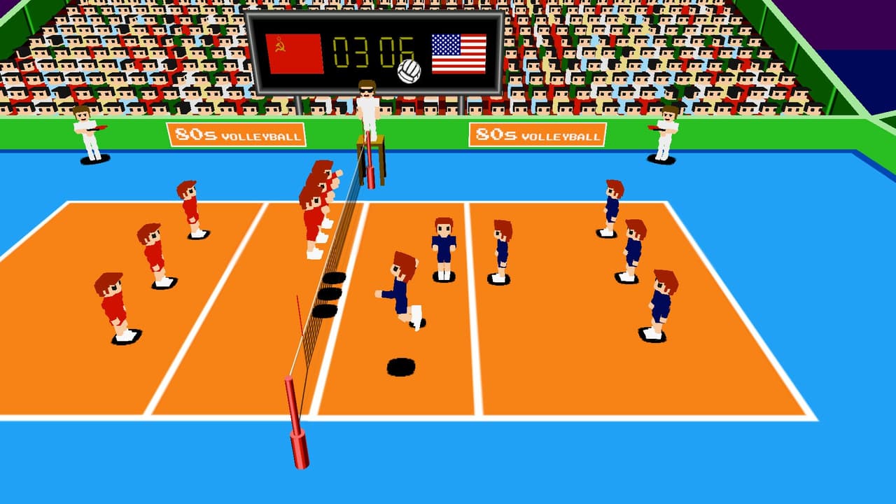 80s Volleyball screenshot 4