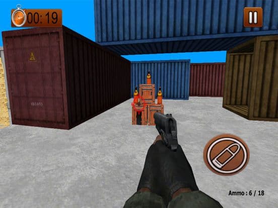 Sniper Gun Bottle Shooting 3D screenshot 3