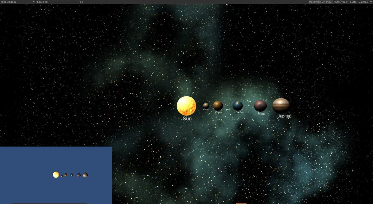 Solar system model (Kadhir007)