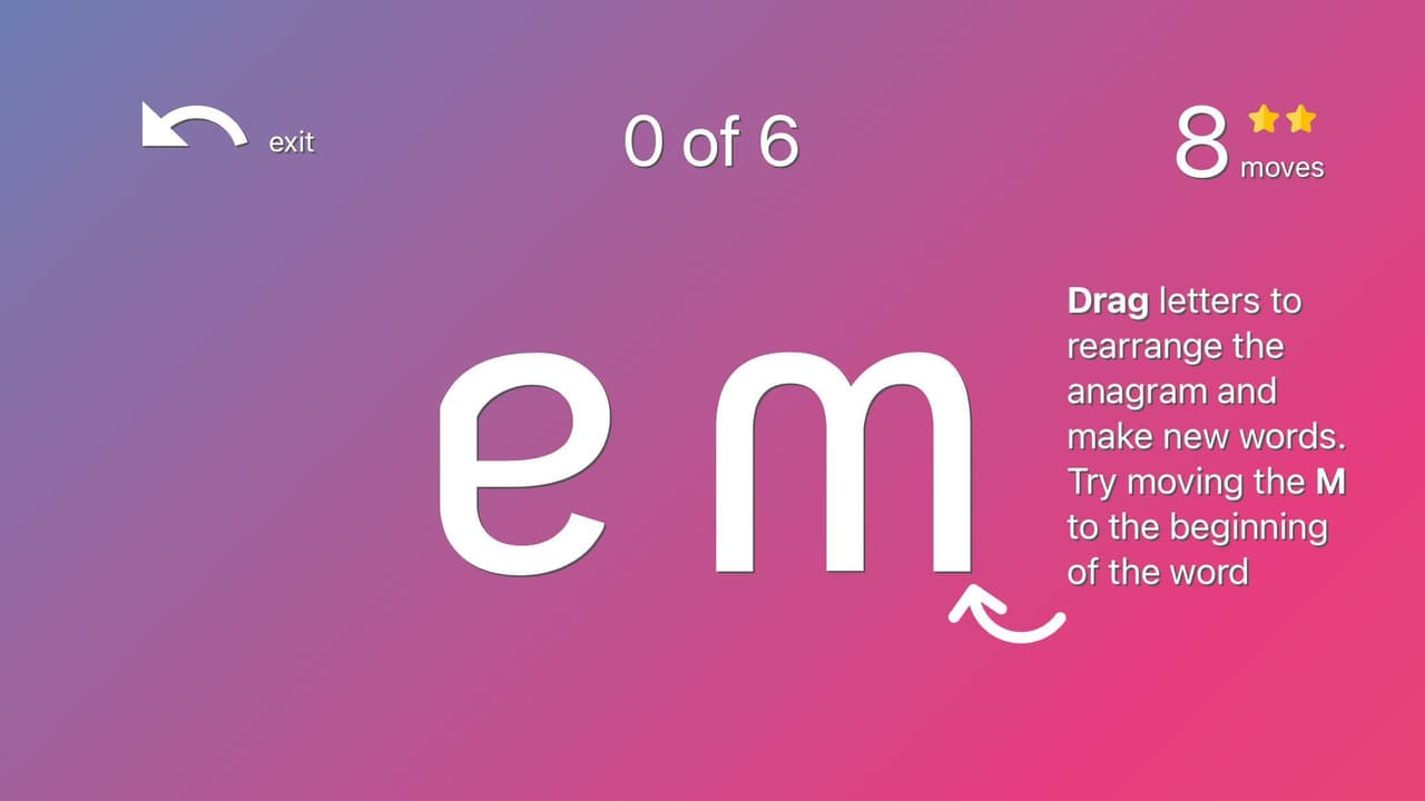 Anagraphs: A Word Game with a Twist screenshot 3