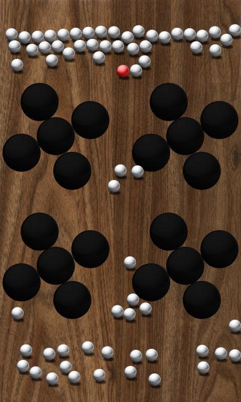 Roll Balls into a hole screenshot 5