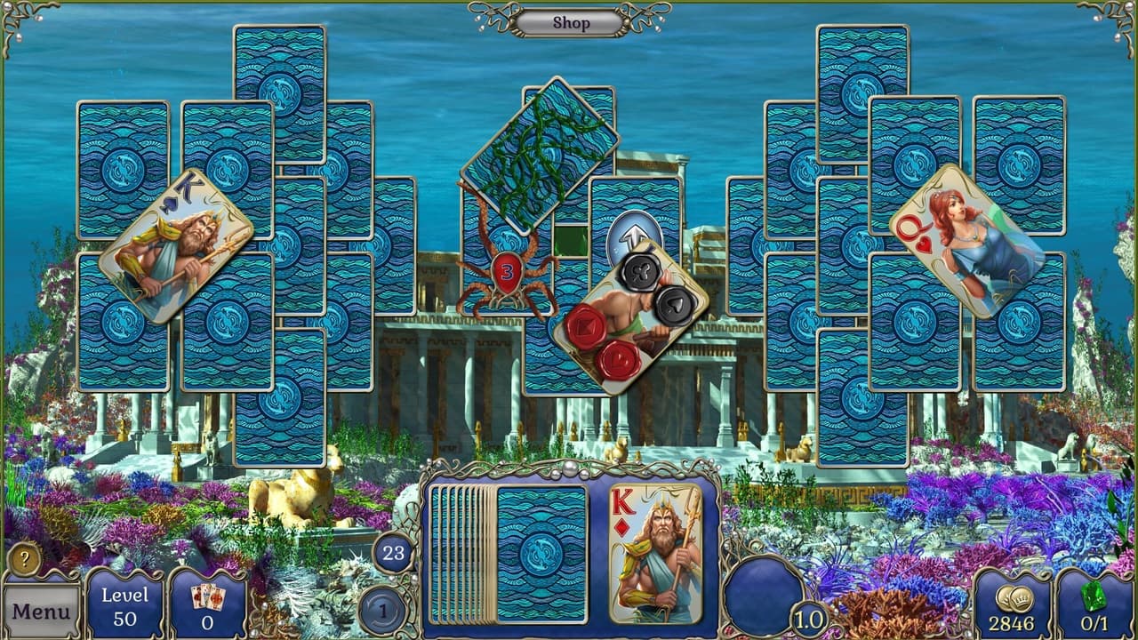 Jewel Match Atlantis Solitaire 3 - Collectors Edition