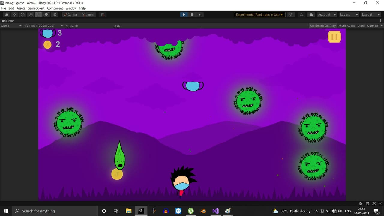Online Masky with Heroes (PC) screenshot 3