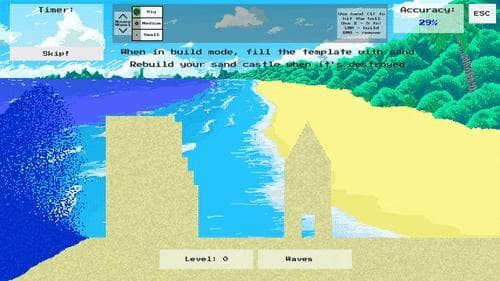 Nani Wave - Sand Castle Building Game screenshot 3