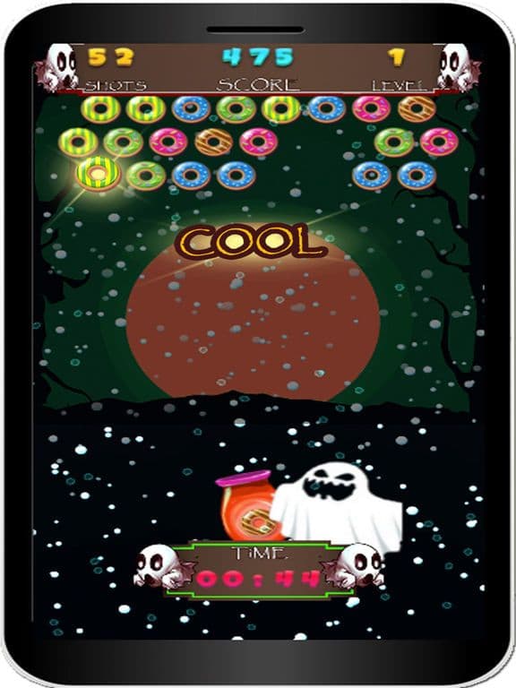 Ghost Donut Shooter - Puzzle Bubble Deluxe screenshot 3