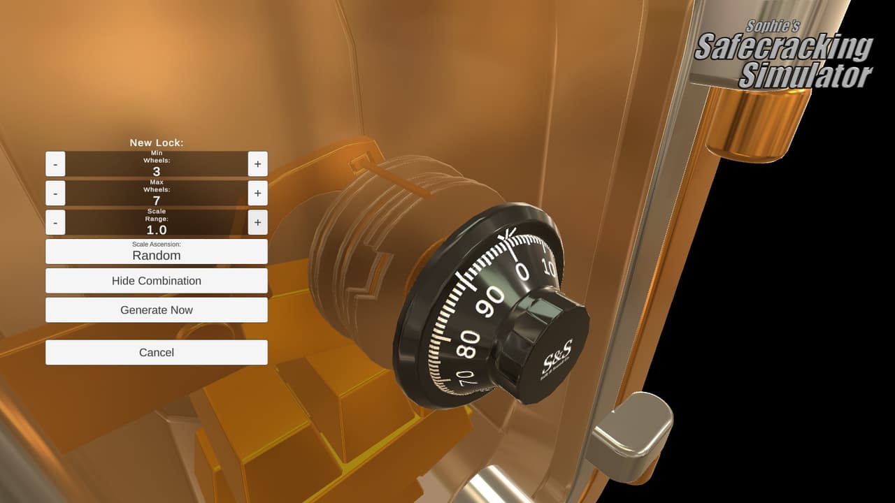 Sophies Safecracking Simulator