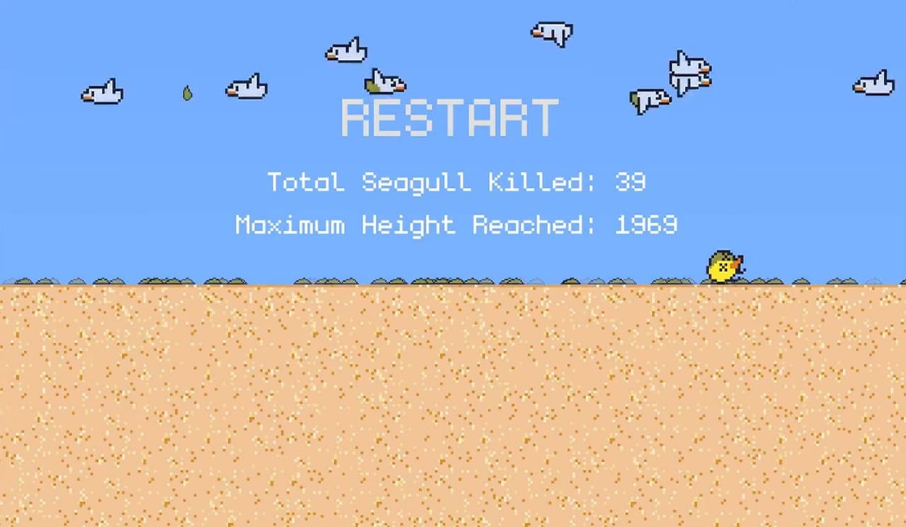 Duck vs Seagulls