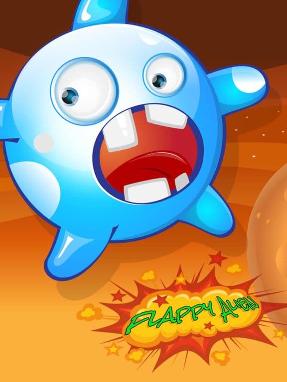Flappy Alien - Tap To Fly