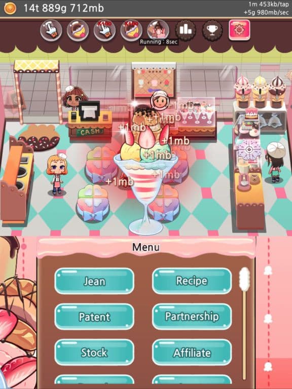 Jeans Sundaeria: Tap Dash screenshot 2