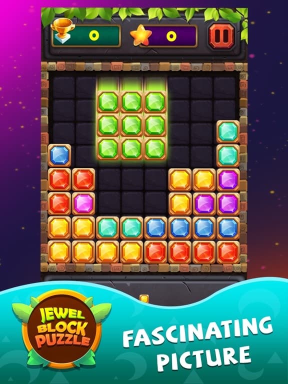 Jewel Block Puzzle Classic screenshot 2
