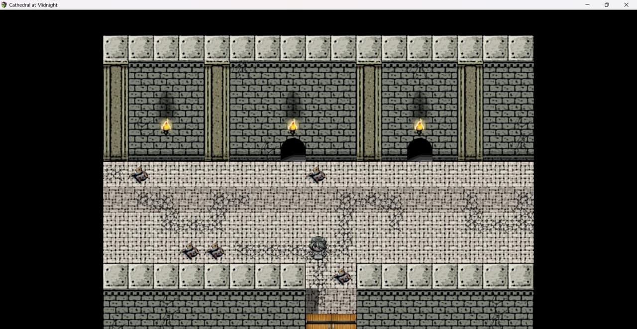 Cathedral at Midnight Demo [PROJECT: Default Game Jam 2023] screenshot 2