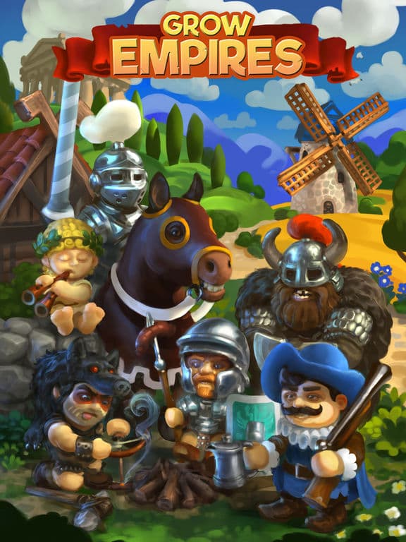 Grow Empires: Raise Knights, build Towns & Evolve screenshot 2
