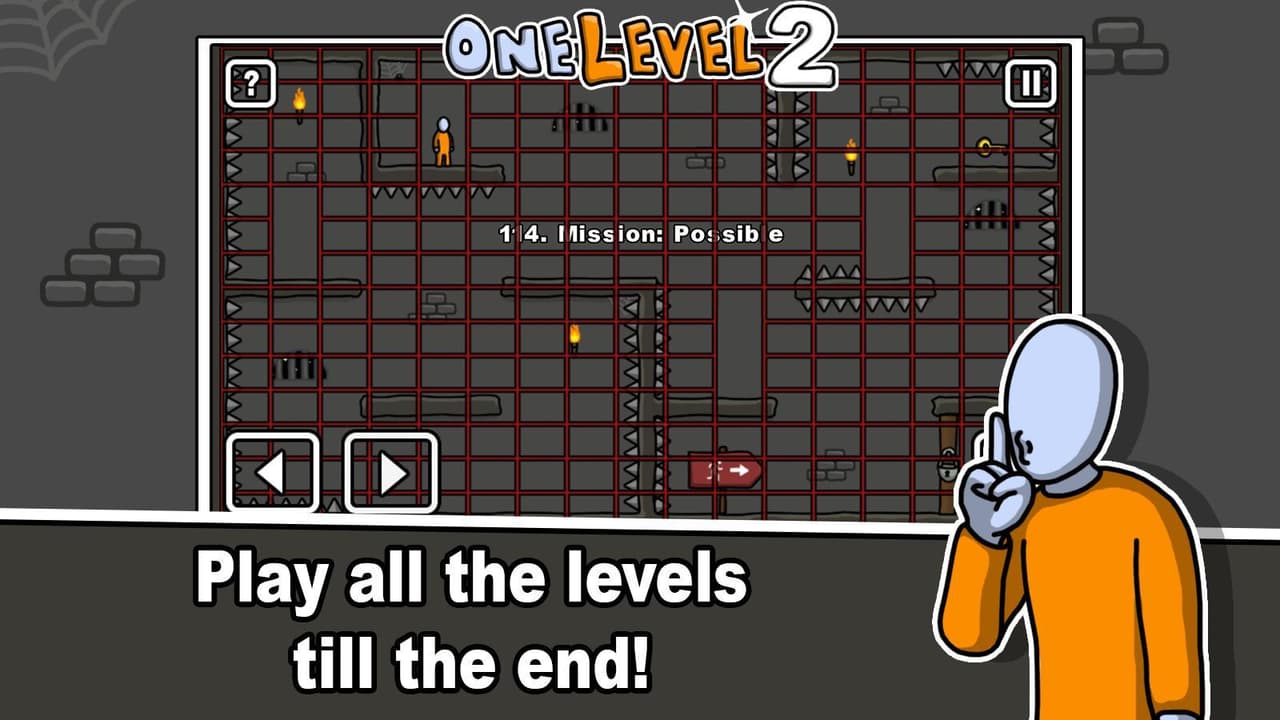 One Level 2: Stickman Jailbreak screenshot 5