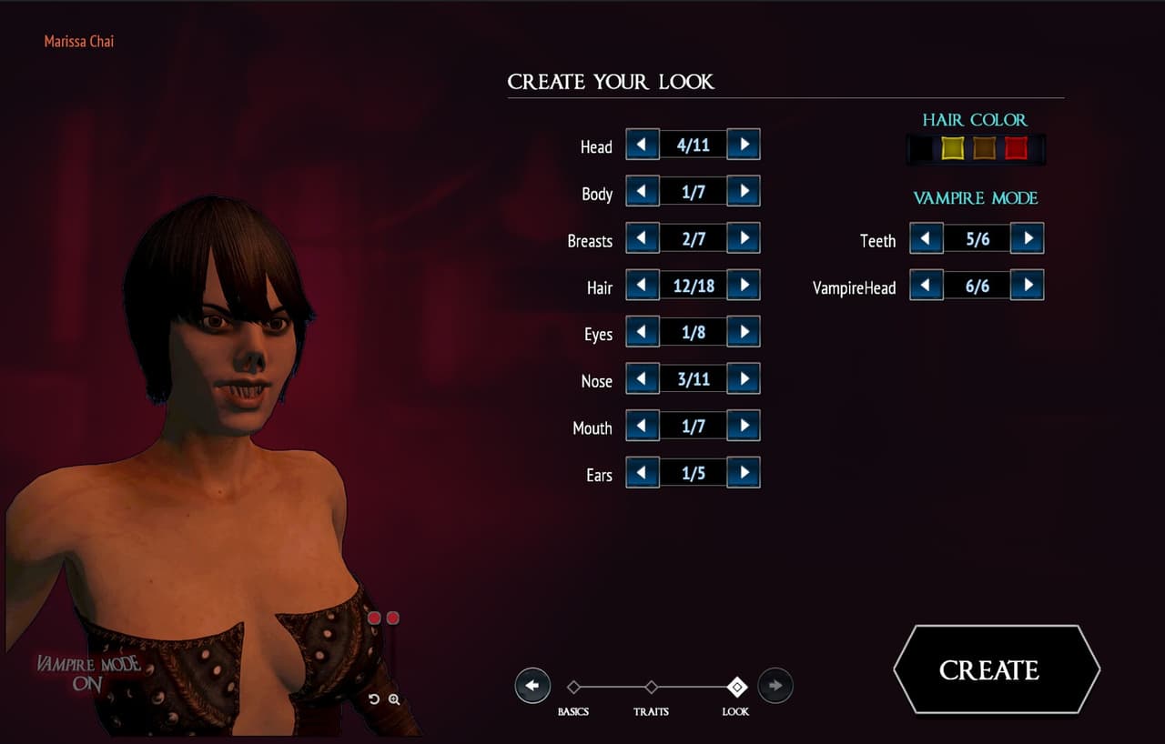 Shadows Kiss Online Vampire RPG screenshot 5