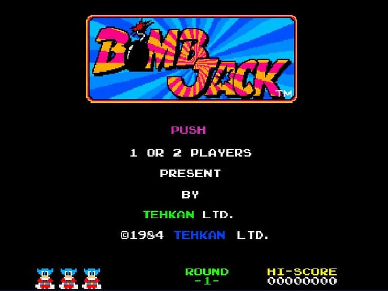 Bombjack (rvretrogames) screenshot 2