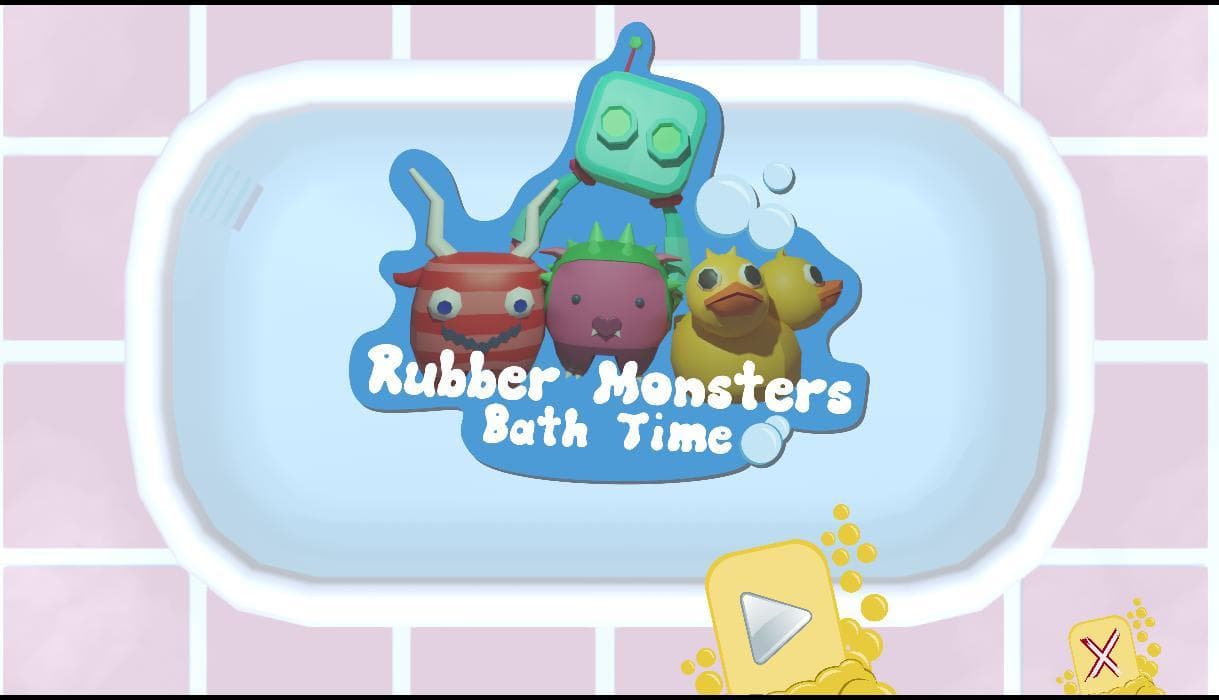 Rubber Monsters - Bath Time screenshot 2