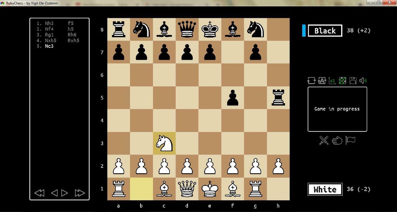 RubyChess by Yiğit Efe Özdemir screenshot 3