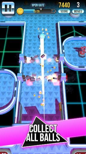 Retro Shot Pinball Puzzle Game screenshot 3