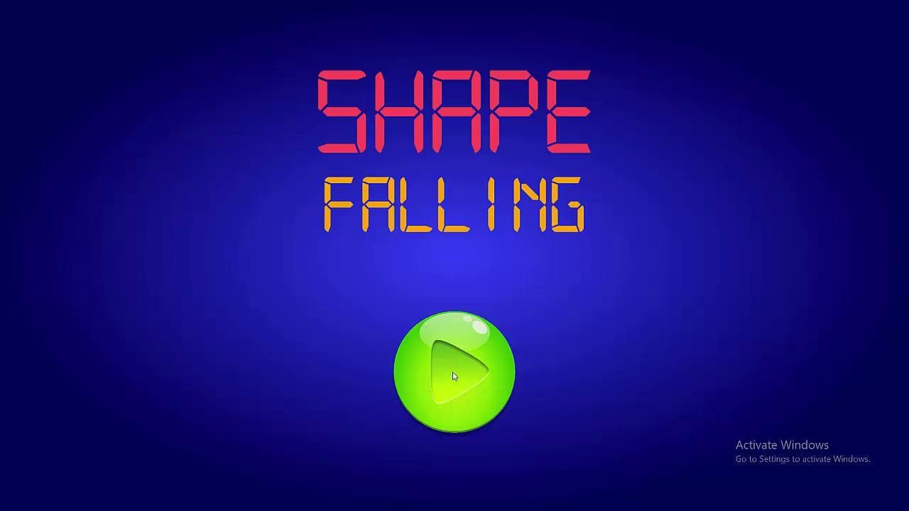Falling Shapes (Dark Alpha Studio) screenshot 2