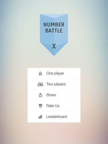 Number Battle - fun game (puzzle) with numbers. Show the erudition, play with friends