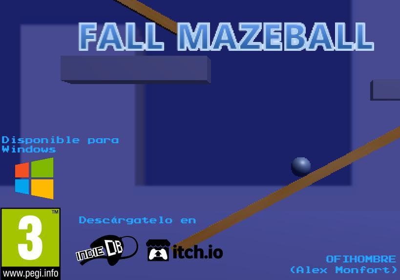 Fall Mazeball screenshot 3