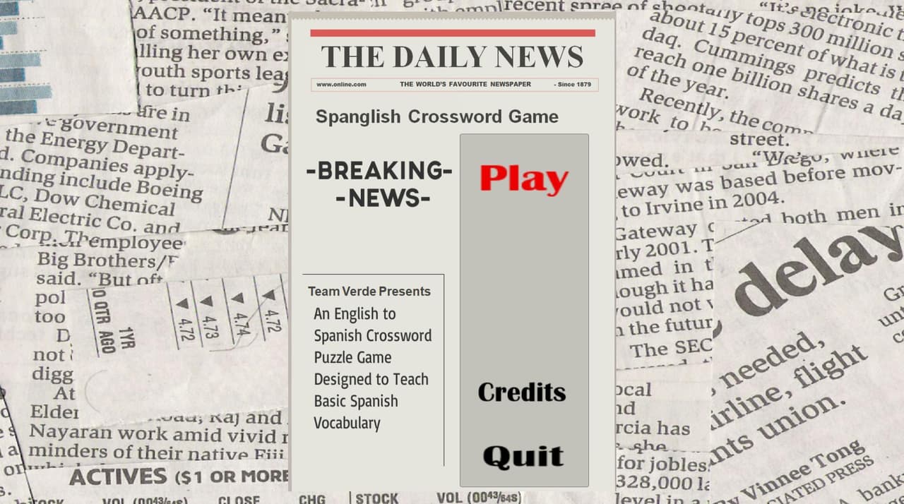 Spanglish Crossword (DashReid)