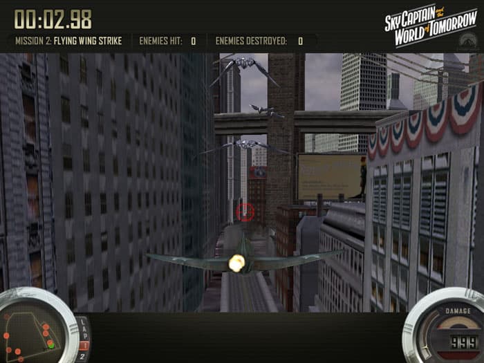 Sky Captain: Flying Legion Air Combat Challenge screenshot 4