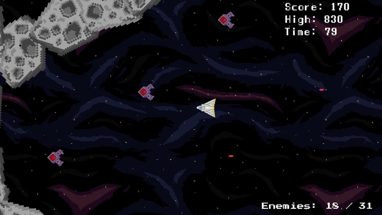 Space Shooter (itch) (MoneyMathmatic) screenshot 3