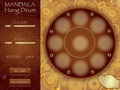 Mandala Hang Drum Studio - Play & Record your own tunes