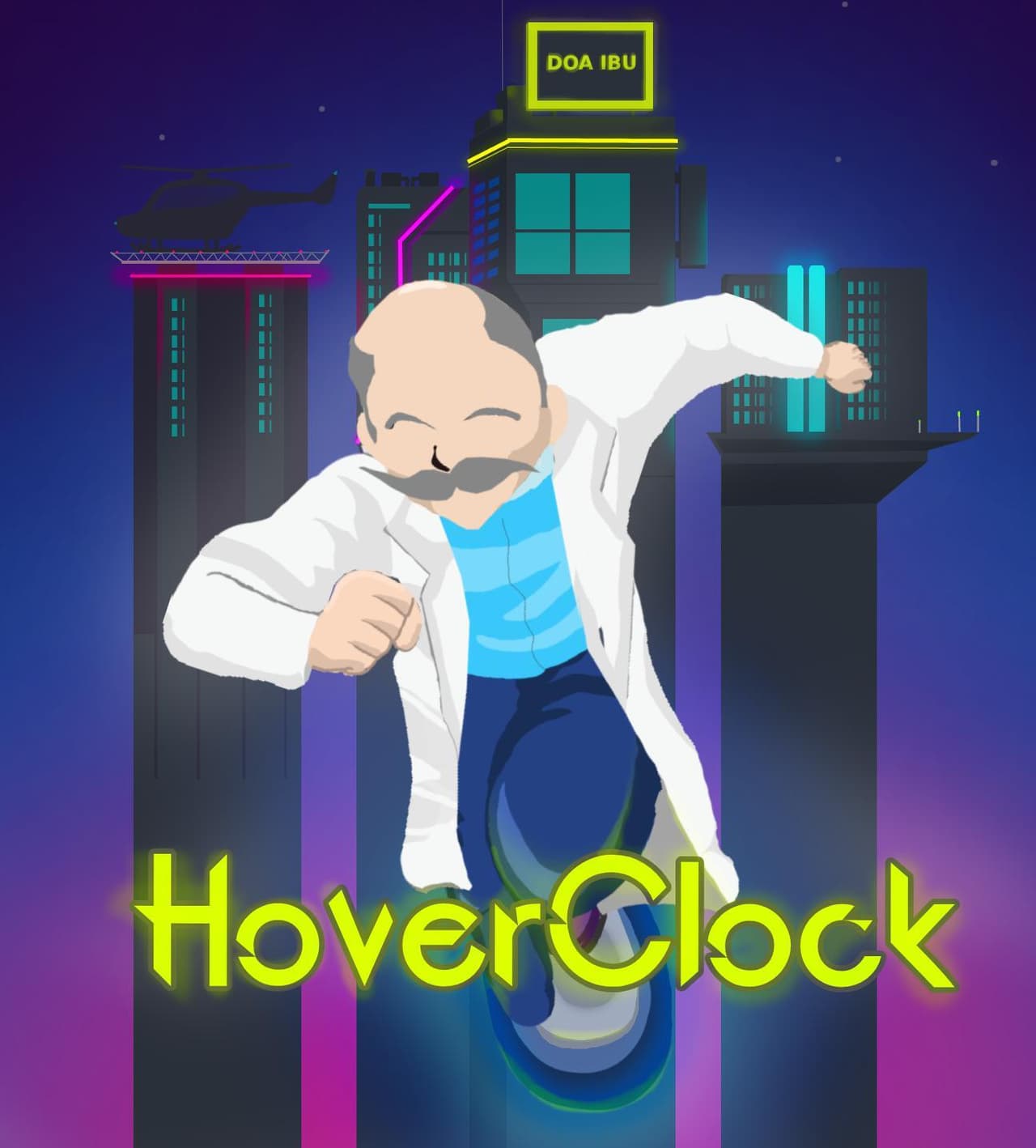 Hover Clock
