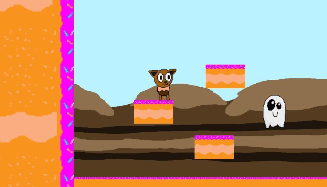2D Platformer Game (Eevee)