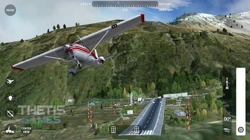 Flight Simulator 2018 FlyWings Free screenshot 3