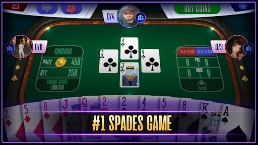 Spades online - spades plus friends, play now! ♠️ screenshot 2