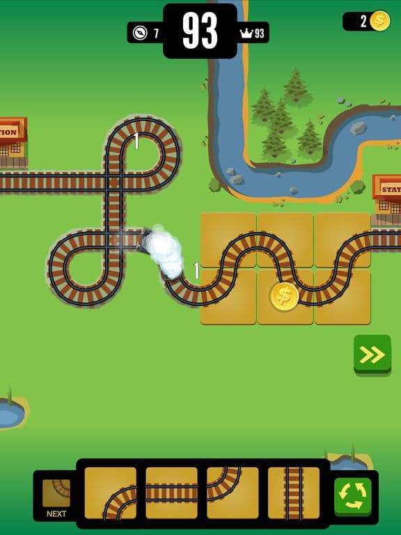 Gold Train FRVR - Railway Maze screenshot 5