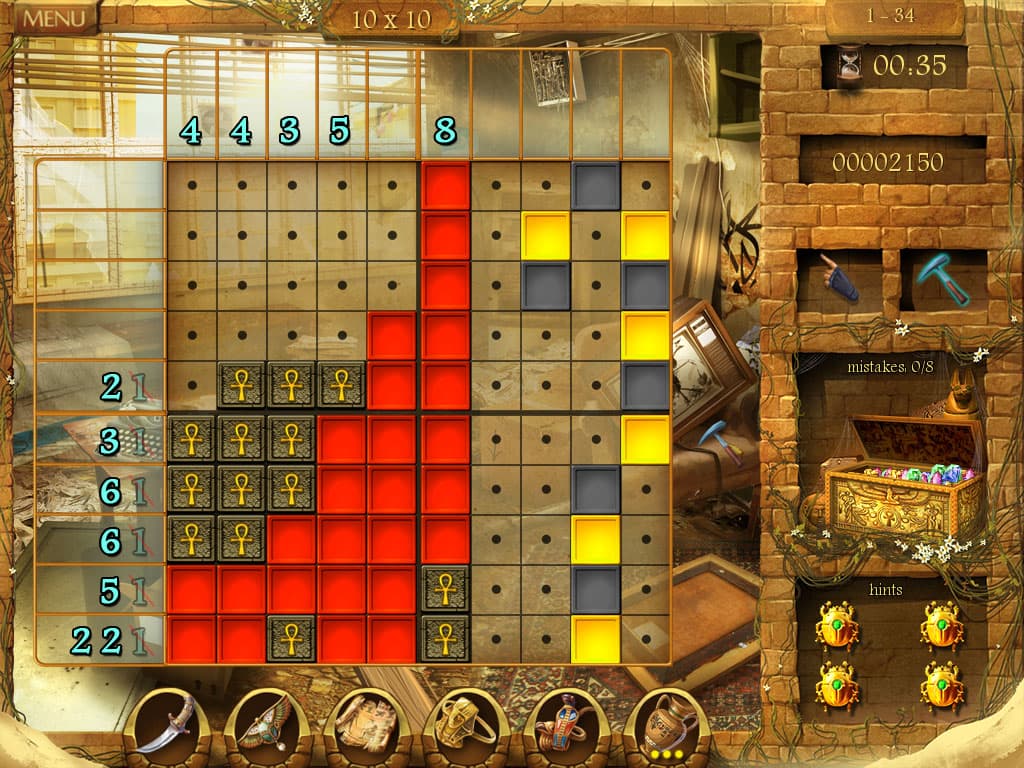 Arizona Rose and the Pharaohs Riddles screenshot 2