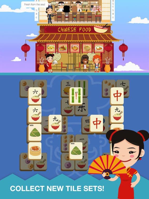 Mahjong Cooking Tower screenshot 3