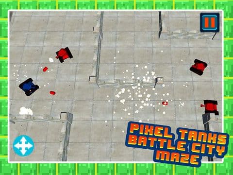 Pixel Tanks - Battle City Maze screenshot 4
