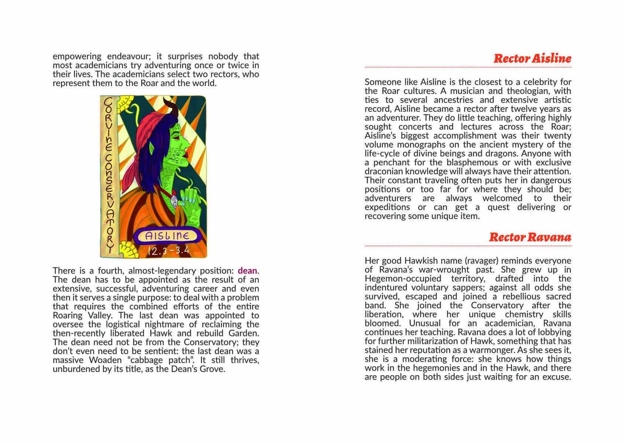 RR6E Zine #0: The Corvine Conservatory screenshot 2