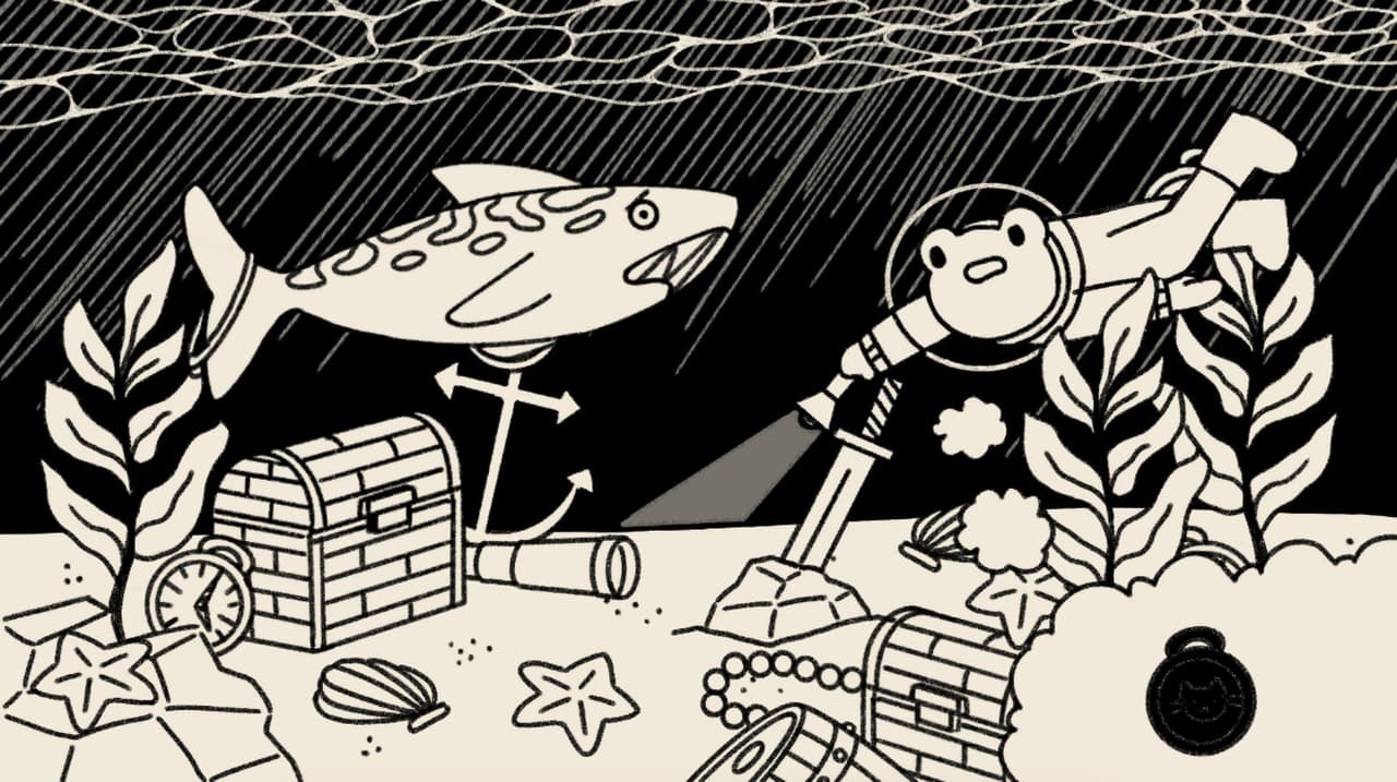 a froggy space adventure